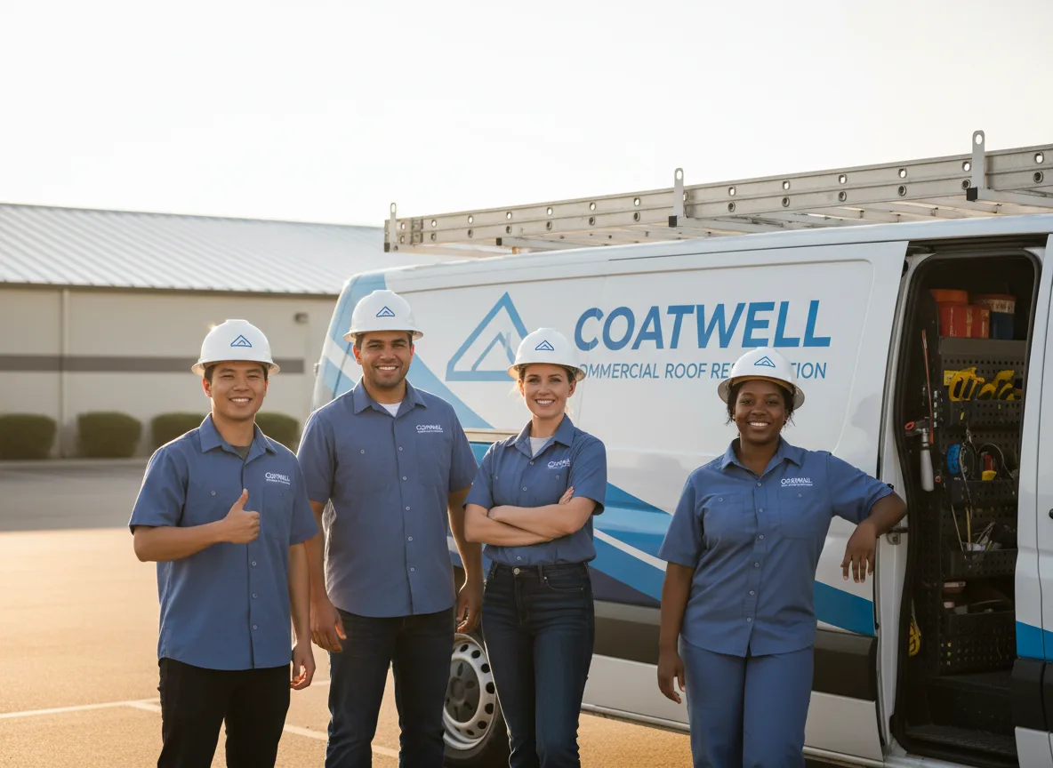 Commercial roof coating company in Jersey, AR